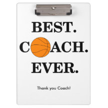 Das Klemmbrett des Basketball-Trainers