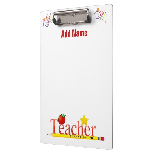 Das Klemmbrett eines Lehrers (Links)