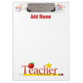 Das Klemmbrett eines Lehrers (Vorderseite)