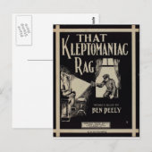 Das Kleptomaniac Rag Postkarte (Vorne/Hinten)