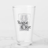 Das klerikale Pint-Glas Glas (Rückseite)