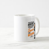 Das Kletterdesign für die Höhen Kaffeetasse (VorderseiteRechts)