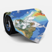 Das Klima der Erde Krawatte (Gerollt)