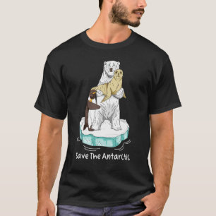 Das Klima des antarktischen Eisbären gerettet T-Shirt