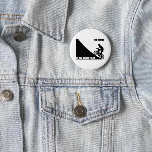 Das Klima ist meine glückliche Stunde Button (Beispiel)