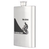 Das Klima ist meine glückliche Stunde Flachmann (Links)