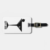 Das Klima ist meine glückliche Stunde Gepäckanhänger (Vorderseite horizontal)