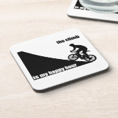 Das Klima ist meine glückliche Stunde Getränkeuntersetzer (Linke Seite)