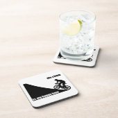 Das Klima ist meine glückliche Stunde Getränkeuntersetzer (Rechte Seite)