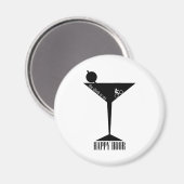 Das Klima ist meine glückliche Stunde Magnet (Vorderseite/Rückseite)