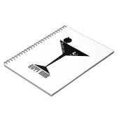 Das Klima ist meine glückliche Stunde Notizblock (Linke Seite)