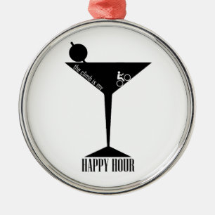 Das Klima ist meine glückliche Stunde Ornament Aus Metall