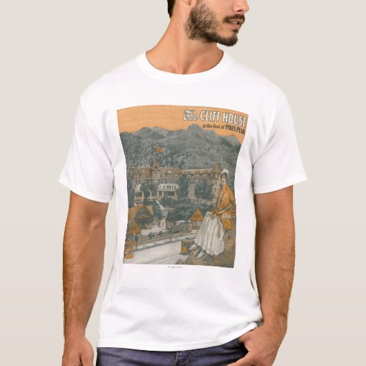 Das Klippen-Haus u. die Spiess-Spitze T-Shirt (Vorderseite)