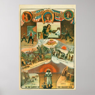 "Das Klondyke Nugget-" Plakat, CA 1898 Poster