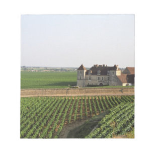 Das Kloster Clos de Vougeot aus dem 16. Jahrhunder Notizblock