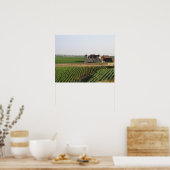 Das Kloster Clos de Vougeot aus dem 16. Jahrhunder Poster (Küche)