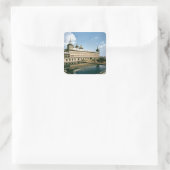 Das Kloster Escorial Quadratischer Aufkleber (Tasche)