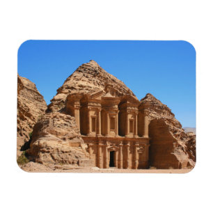 Das Kloster Petra Jordan Magnet