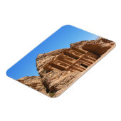 Das Kloster Petra Jordan Magnet (Linke Seite)
