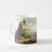 Das Kloster San Michele, Italien Kaffeetasse (Vorderseite Links)