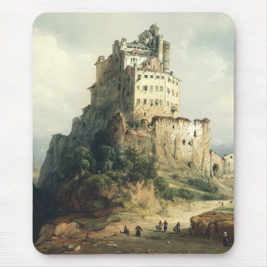 Das Kloster San Michele, Italien Mousepad (Vorne)