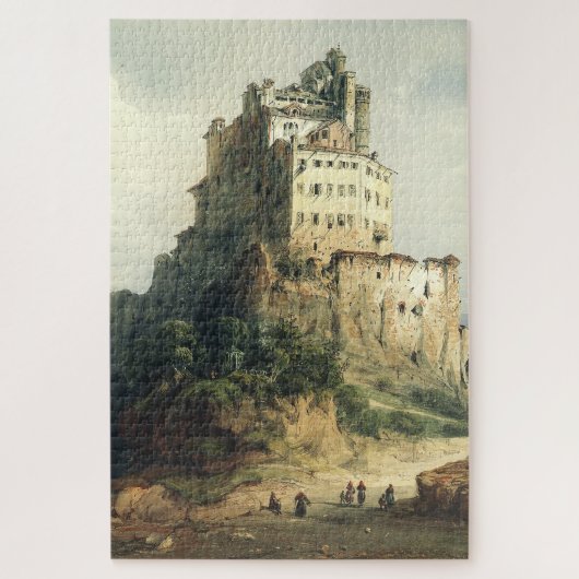 Das Kloster San Michele, Italien Puzzle (Vertikal)