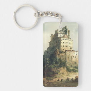 Das Kloster San Michele, Italien Schlüsselanhänger