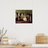 Das Kloster San Zaccaria (Öl auf ca. Poster (Küche)
