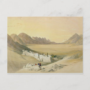 Das Kloster St. Catherine, Berg Sinai Postkarte