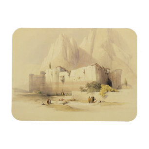 Das Kloster von St. Catherine, Berg Sinai, Februar Magnet