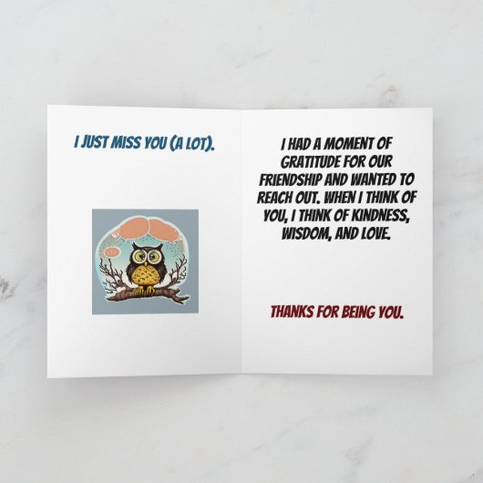 Das klugere Denken in dir Karte (Innenseite)