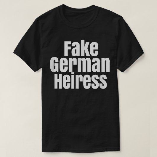 Das knappe Fake der deutschen Heirat T-Shirt (Design vorne)