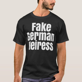 Das knappe Fake der deutschen Heirat T-Shirt
