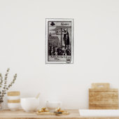 Das Knave der Clubs Poster (Küche)