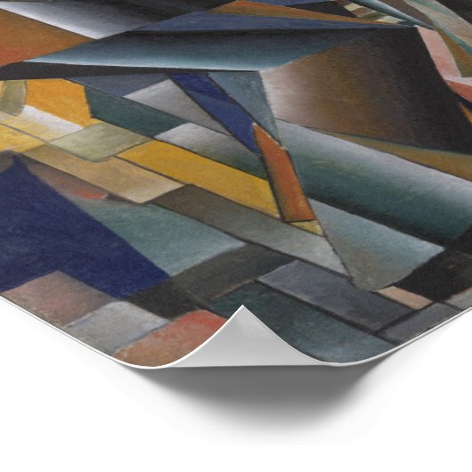 Das Knife Grinder oder Prinzip des Glitterns Poster (Ecke)