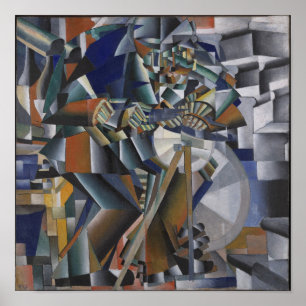 Das Knife Grinder oder Prinzip des Glitterns Poster