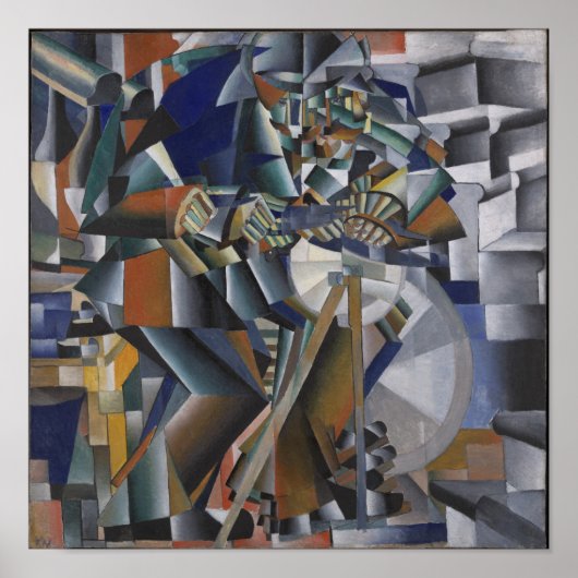 Das Knife Grinder oder Prinzip des Glitterns Poster (Vorne)