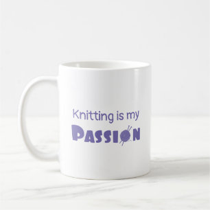 Das Knittern ist meine Leidenschaft Kaffeetasse