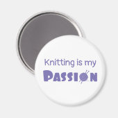 Das Knittern ist meine Leidenschaft Magnet (Vorderseite/Rückseite)