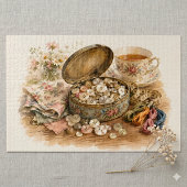 Das Knopfdosen-Rätsel Puzzle