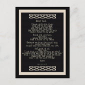 Das Knospengebet Postkarte (Vorderseite)