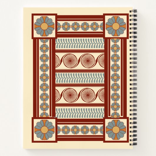 Das Knossos-Skript-Notebook Notizblock (Rückseite)