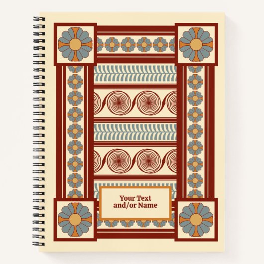 Das Knossos-Skript-Notebook Notizblock (Vorderseite)