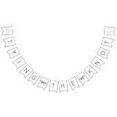 Das Knot-Modern-Script-Brautparty Wimpelkette (Alle)
