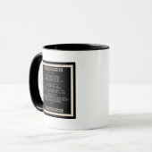 Das Knoten-Gebet Tasse (Vorderseite Links)