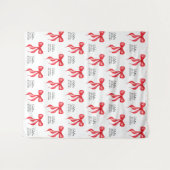 Das Know-how des Personalisierten Brautparty Wandteppich (Vorderseite (Horizontal))