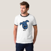 Das Knurren des Hundes T-Shirt (Vorne ganz)