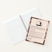 Das Kobra der Wahrheit inspirierender Journalismus Notizblock (Innenseite)