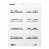 Das Kochen der Mama macht alles besser (Vorne)