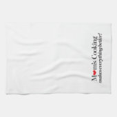 Das Kochen der Mama macht alles besser Küchentuch (Horizontal)